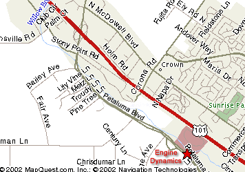 Map from North